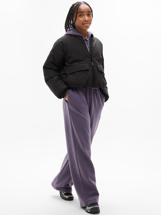 Image number 2 showing, Simone Biles Athleta Girl Bomber Puffer Jacket