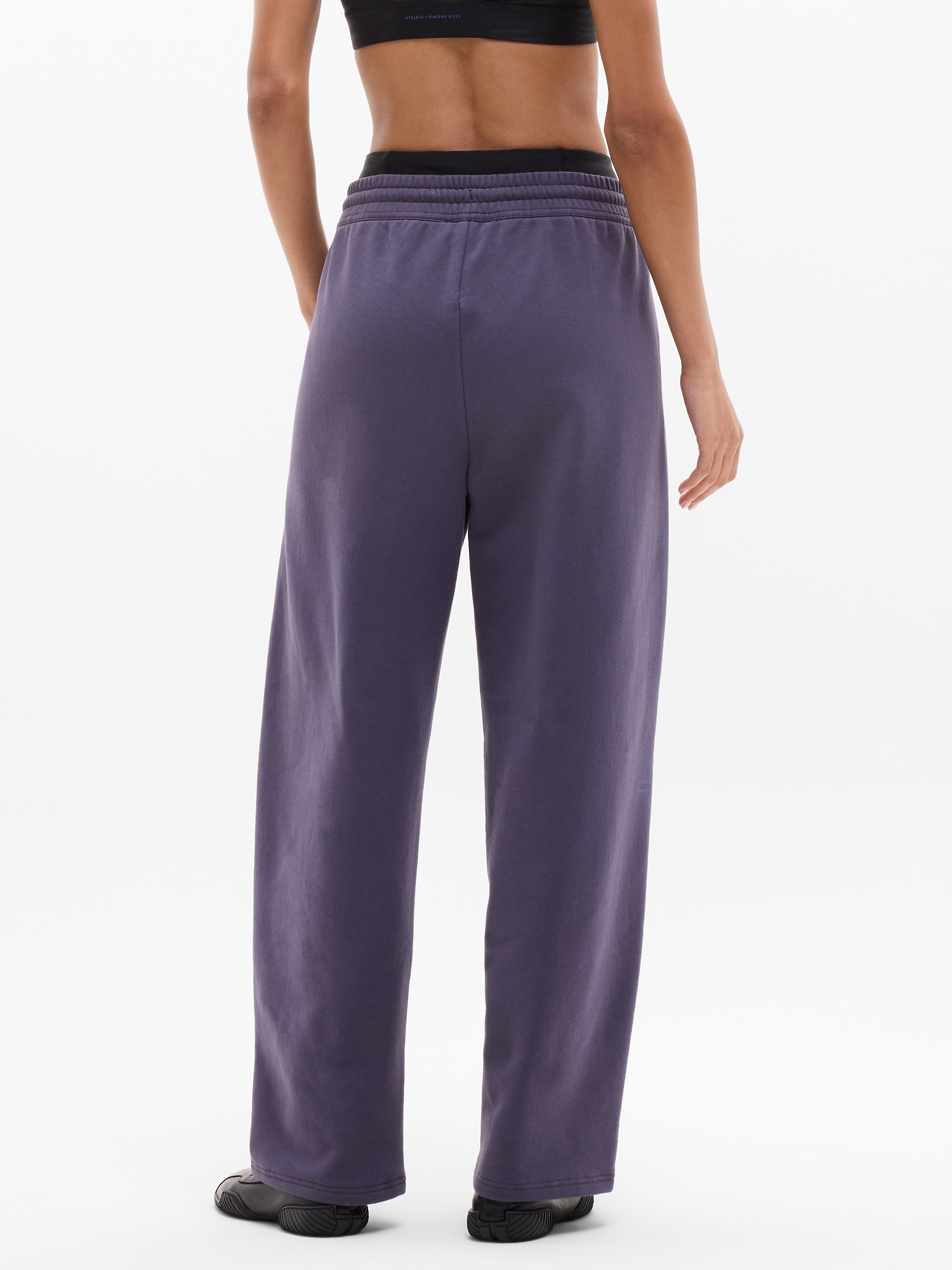 Simone Biles Forever Fleece Mid Rise Barrel Pant