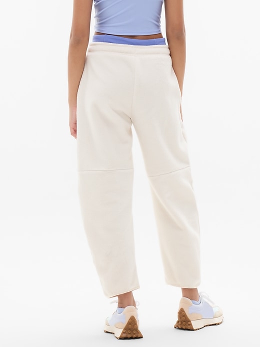 Image number 3 showing, Athleta Girl Microfleece Barrel Jogger