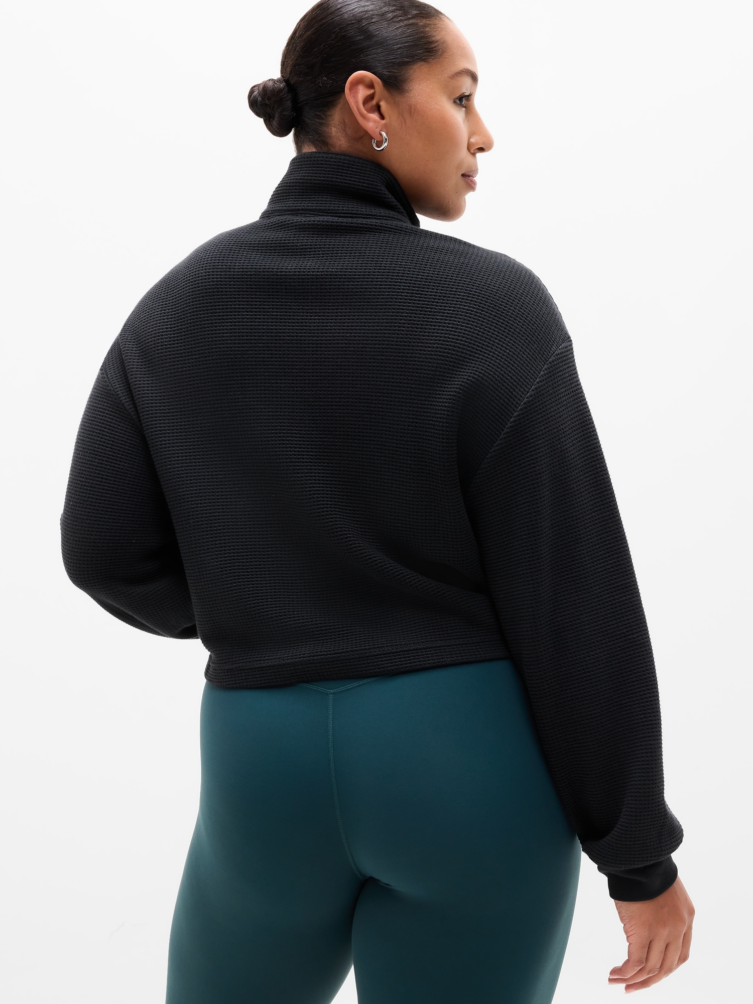 Tranquil Waffle 1/2 Zip Sweatshirt