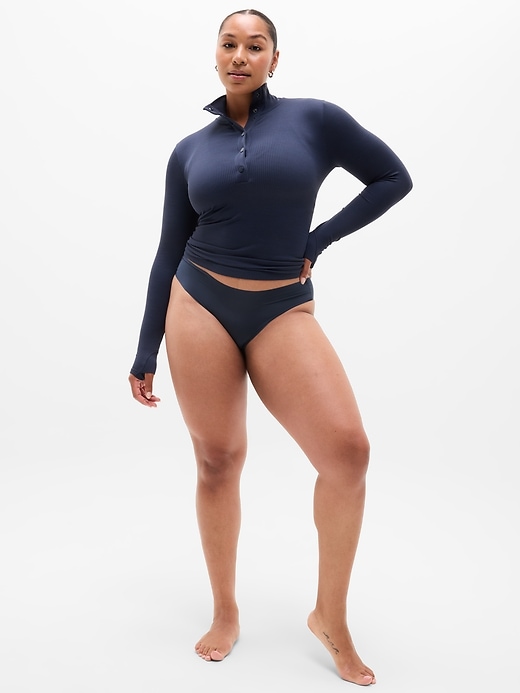 Image number 4 showing, Sleek Form No Show Bikini Underwear 3-Pack