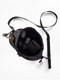 Image number 3 showing, Simone Biles Satin Bucket Bag