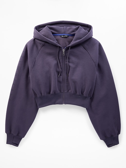 Image number 8 showing, Simone Biles Forever Fleece Crop Full Zip