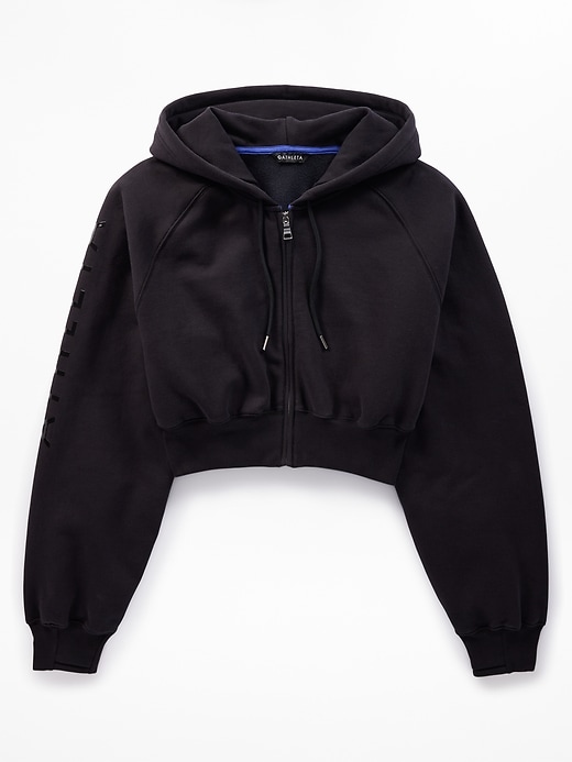 Image number 8 showing, Simone Biles Forever Fleece Crop Full Zip