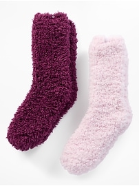 Image number 1 showing, Athleta Girl Cuddle Up Sock 2-Pack