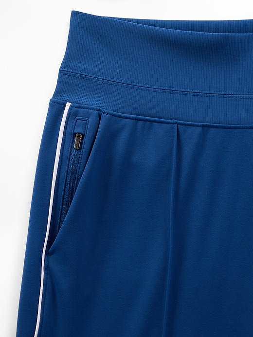 Image number 7 showing, Venice High Rise Track Stripe Wide Leg Pant