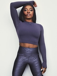 Simone Biles Transcend Open Back Top