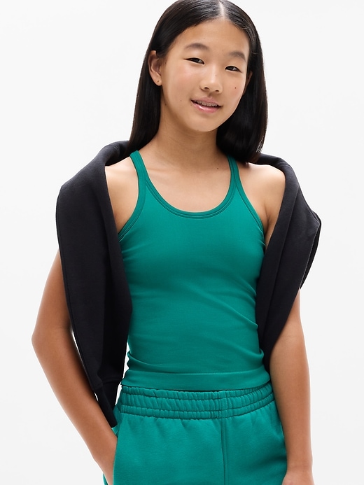 Image number 1 showing, Athleta Girl Rise Above Rib Cami