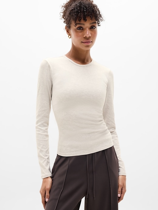 Image number 1 showing, Signature Rib Top