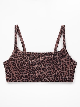 Square Neck Bra A-C - Brown - image 3