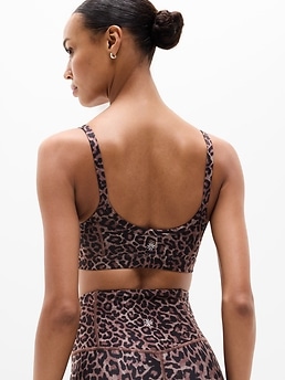Square Neck Bra A-C - Brown - image 2