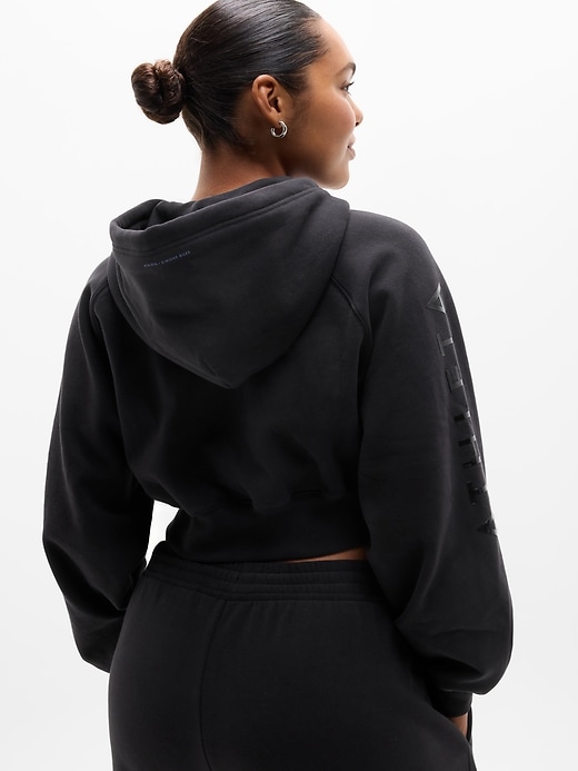 Image number 6 showing, Simone Biles Forever Fleece Crop Full Zip