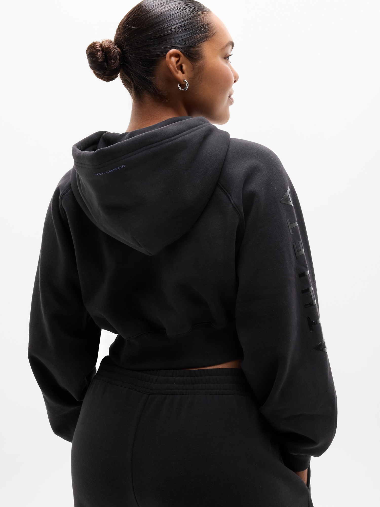 Simone Biles Forever Fleece Crop Full Zip