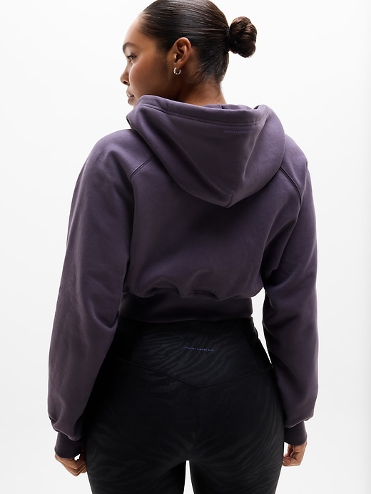 Image number 6 showing, Simone Biles Forever Fleece Crop Full Zip