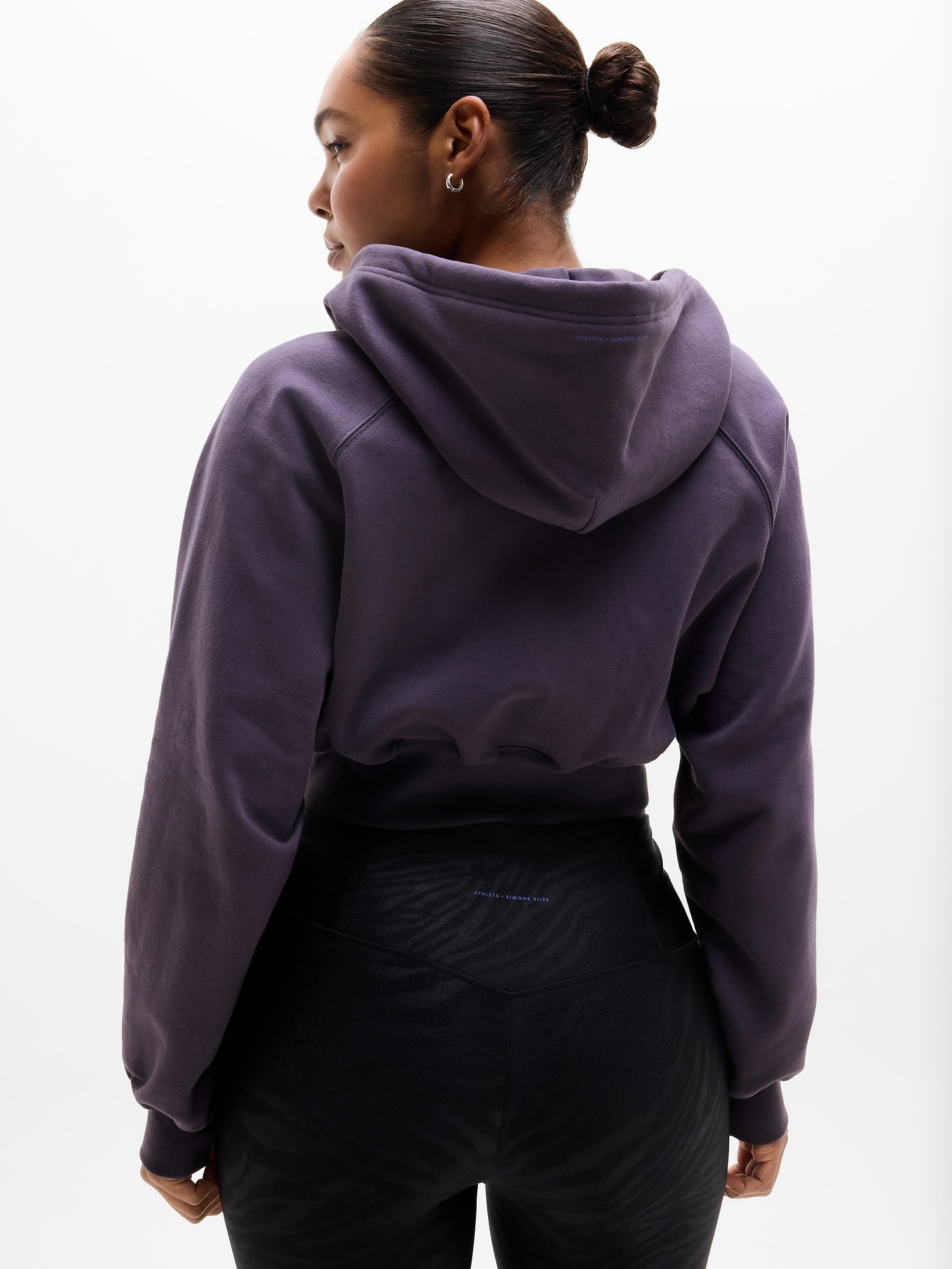 Simone Biles Forever Fleece Crop Full Zip