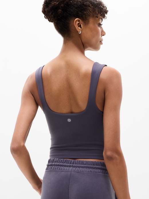 Image number 6 showing, Transcend Square Neck Crop Sports Bra D-DD