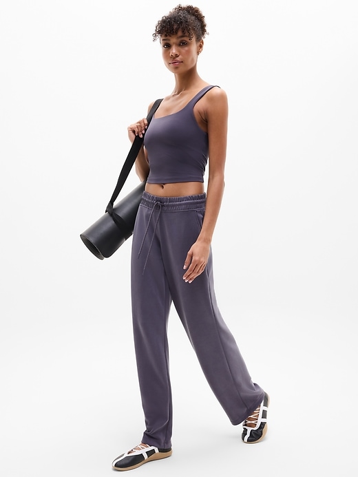 Image number 5 showing, Transcend Square Neck Crop Sports Bra D-DD