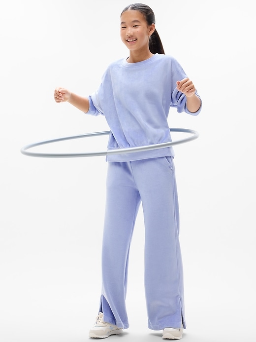 Image number 2 showing, Athleta Girl Cozy Rib Crewneck