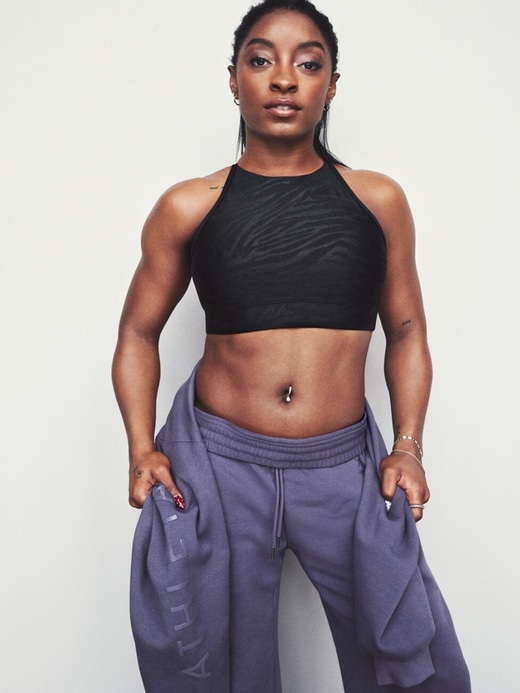 Image number 2 showing, Simone Biles Shine High Neck Bra