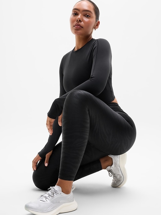 Image number 1 showing, Simone Biles Shine High Rise Elation 7/8 Legging