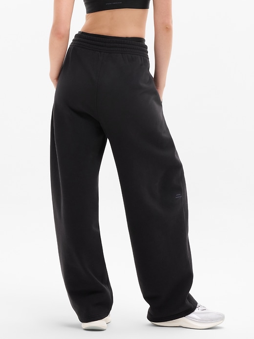 Image number 7 showing, Simone Biles Forever Fleece Mid Rise Barrel Pant
