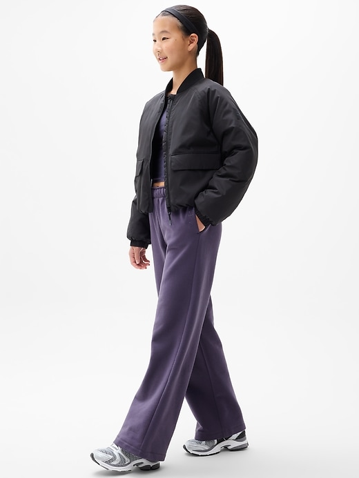 Image number 1 showing, Simone Biles Athleta Girl All Day Wide Leg Pant