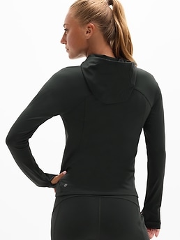 Summit Half Zip Hoodie - Green - image 5