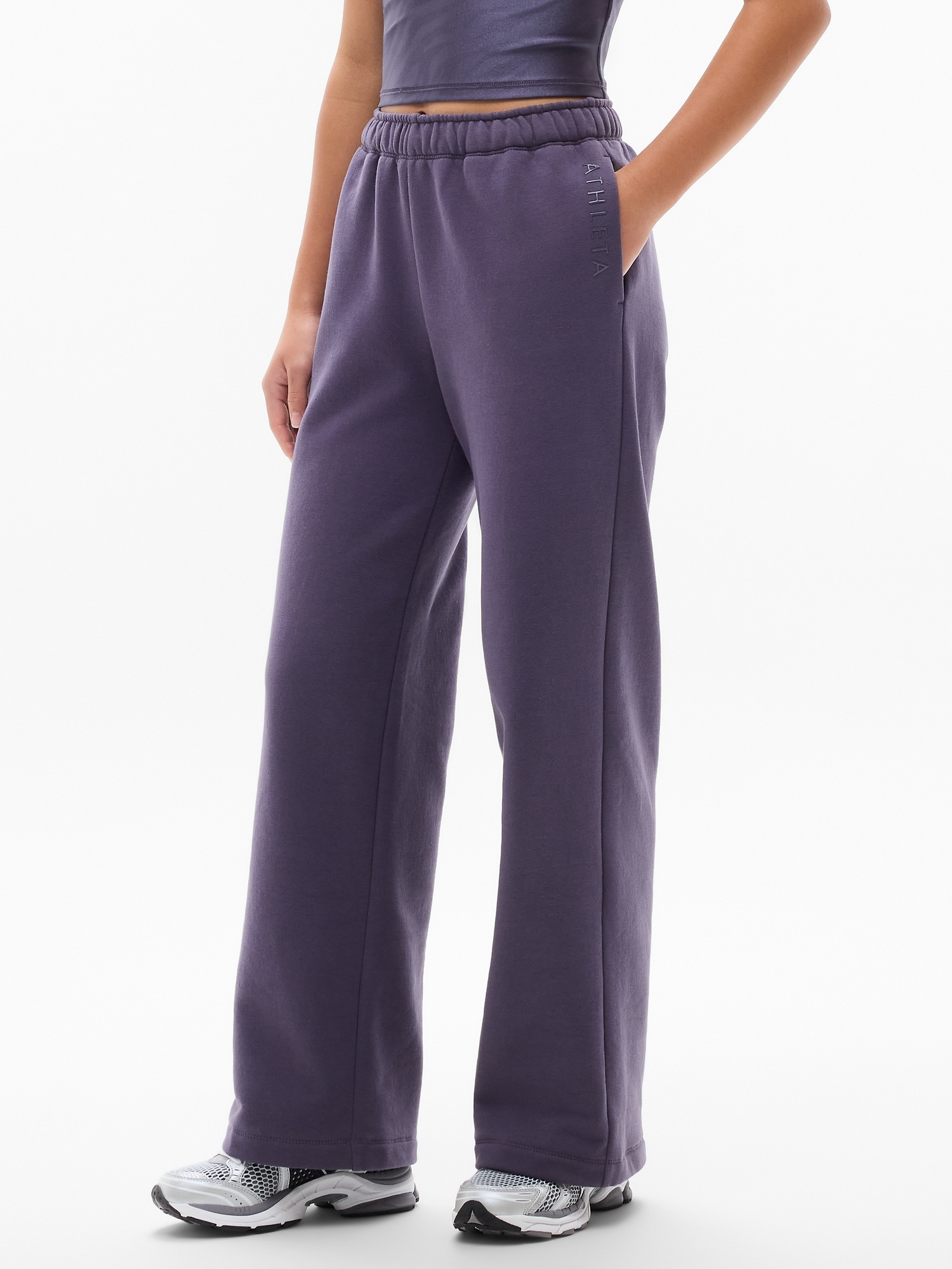 Simone Biles Athleta Girl All Day Wide Leg Pant