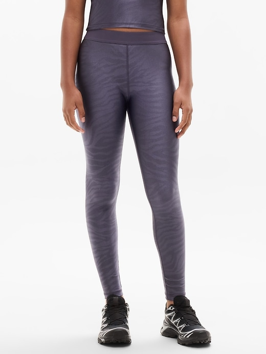 Image number 2 showing, Simone Biles Athleta Girl Shine Chit Chat Legging