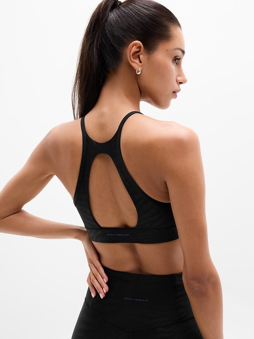 Image number 8 showing, Simone Biles Shine High Neck Bra