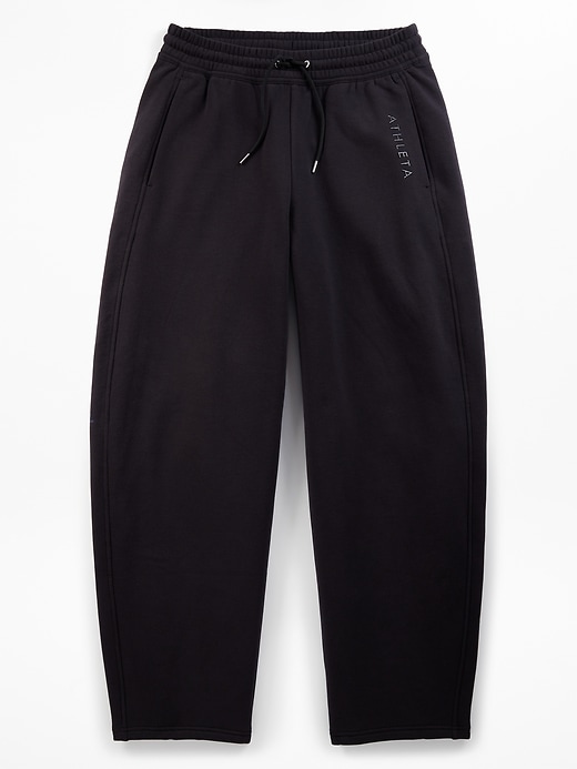 Image number 8 showing, Simone Biles Forever Fleece Mid Rise Barrel Pant