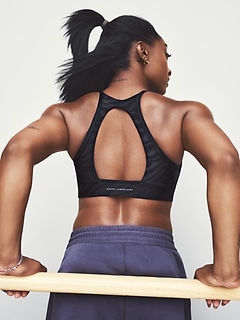 Simone Biles Shine High Neck Bra