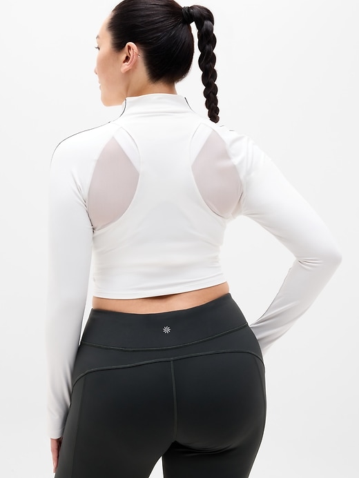 Image number 6 showing, Summit Mesh Crop Top