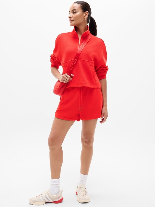 Image number 3 showing, Tranquil Waffle 1/2 Zip Sweatshirt