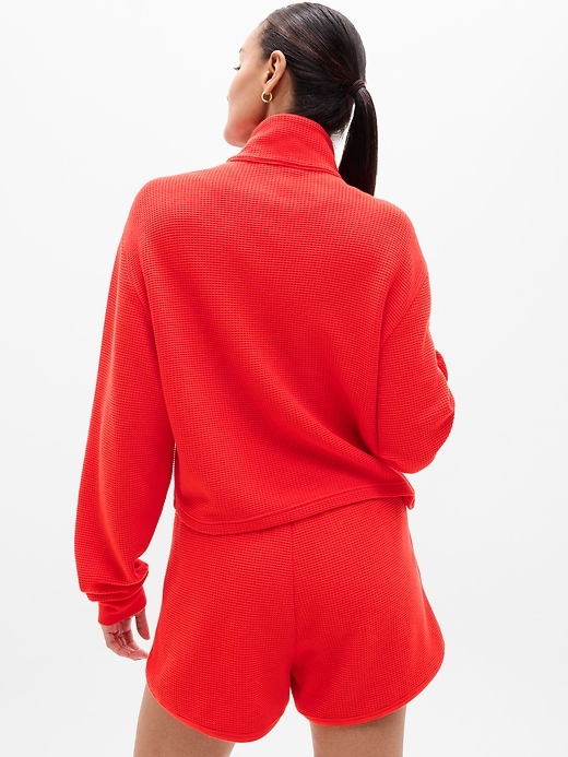 Image number 5 showing, Tranquil Waffle 1/2 Zip Sweatshirt