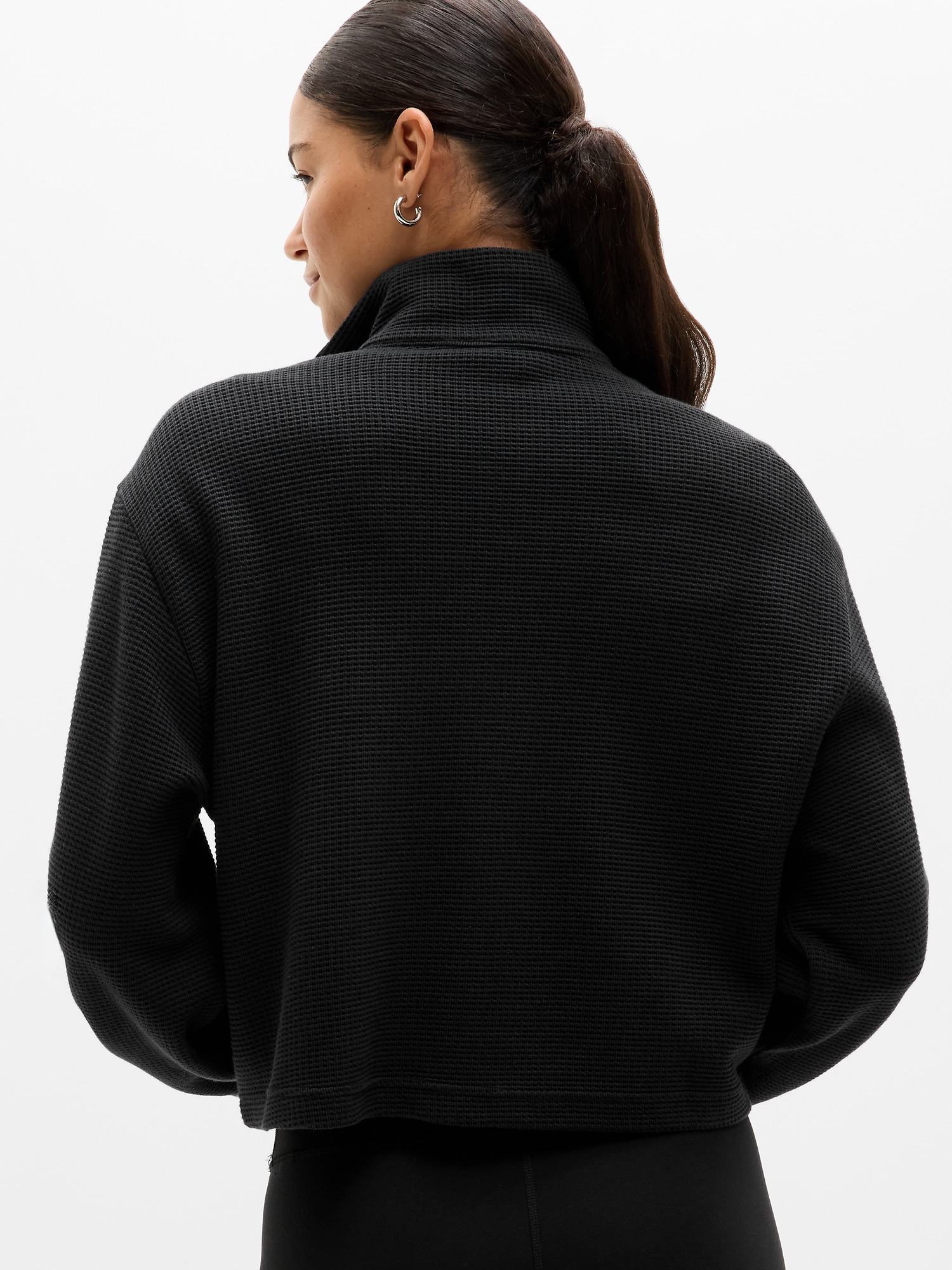 Tranquil Waffle 1/2 Zip Sweatshirt