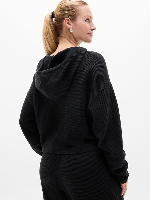 Tranquil Waffle Hoodie