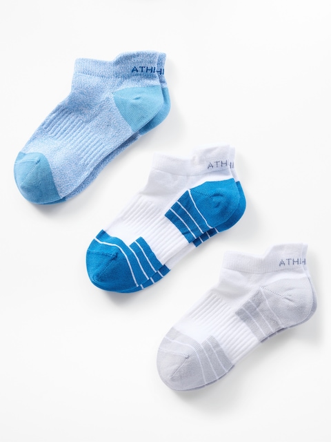 Athleta Girl Everyday Ankle Sock 3-Pack