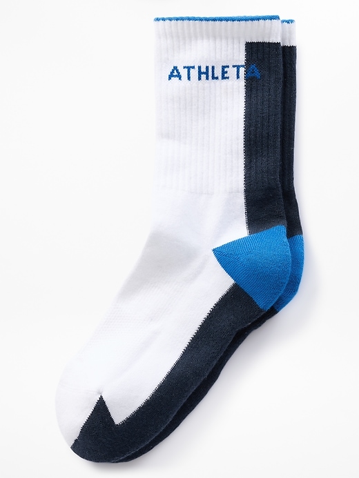 Image number 1 showing, Athleta Colorblock Everyday Crew Sock