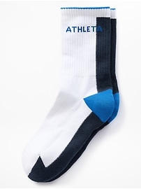 Image number 1 showing, Athleta Colorblock Everyday Crew Sock