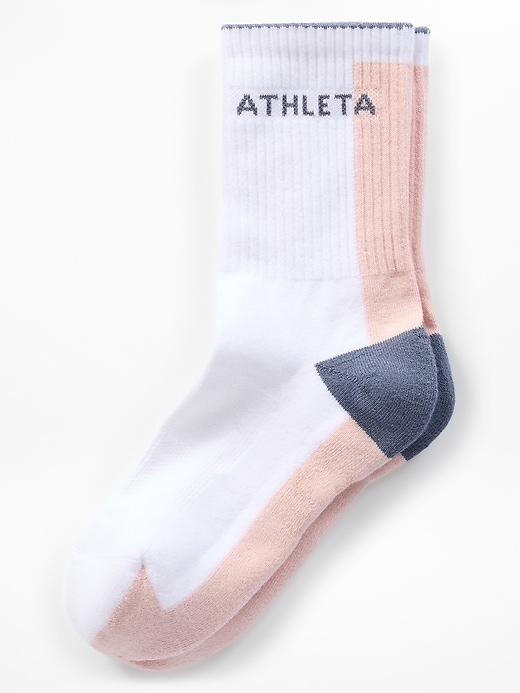 Image number 1 showing, Athleta Colorblock Everyday Crew Sock