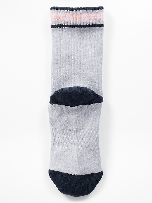 Image number 2 showing, Athleta Girl Everyday Crew Sock 3-Pack