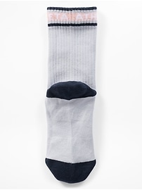 Image number 2 showing, Athleta Girl Everyday Crew Sock 3-Pack