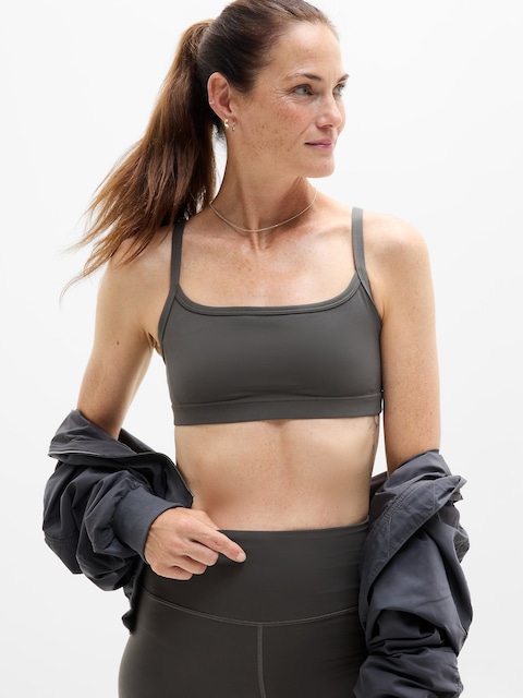 Square Neck Bra A-C - Shadow Grey