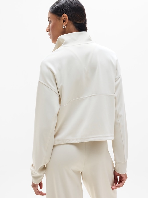 Image number 2 showing, Seasoft Rib 1/4 Zip Popover