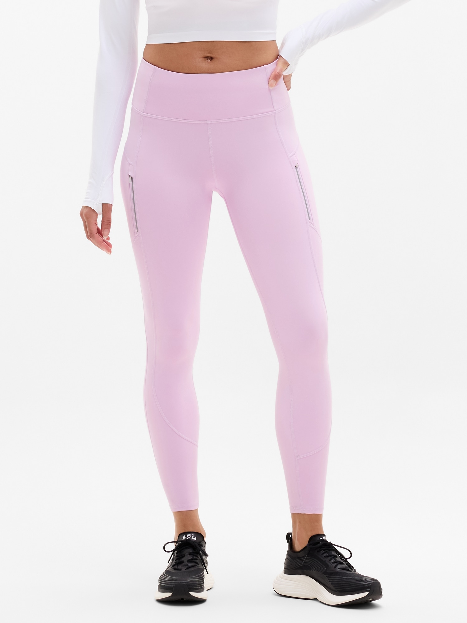 Athleta Rainier High Rise Legging In Pink