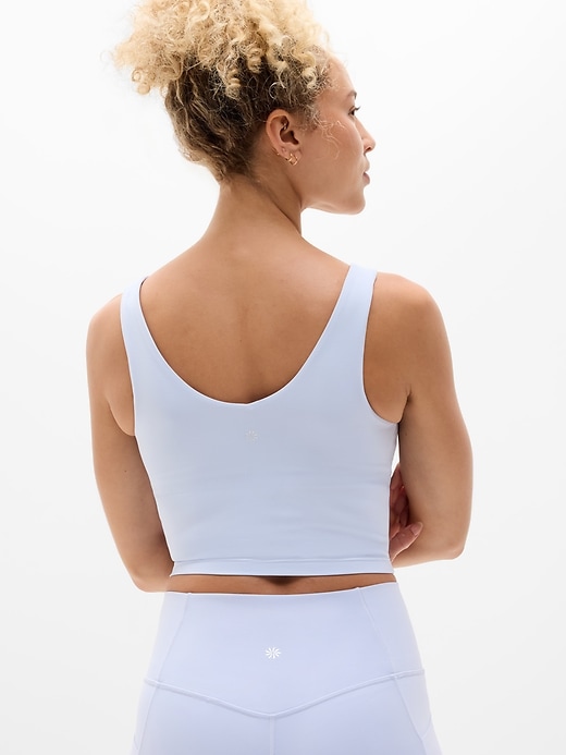Image number 2 showing, Transcend V-Neck Crop Sports Bra D-DD
