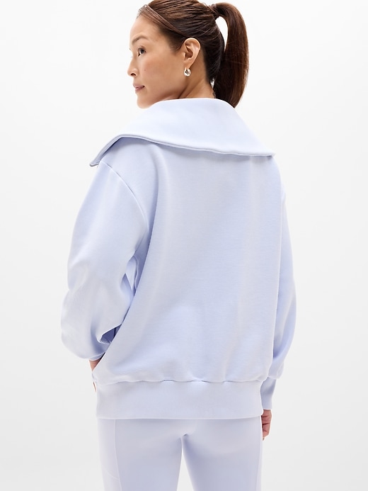 Image number 3 showing, Ottoman Rib 1/4 Zip Sweatshirt