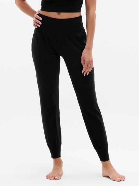 Salutation High Rise Jogger - Black