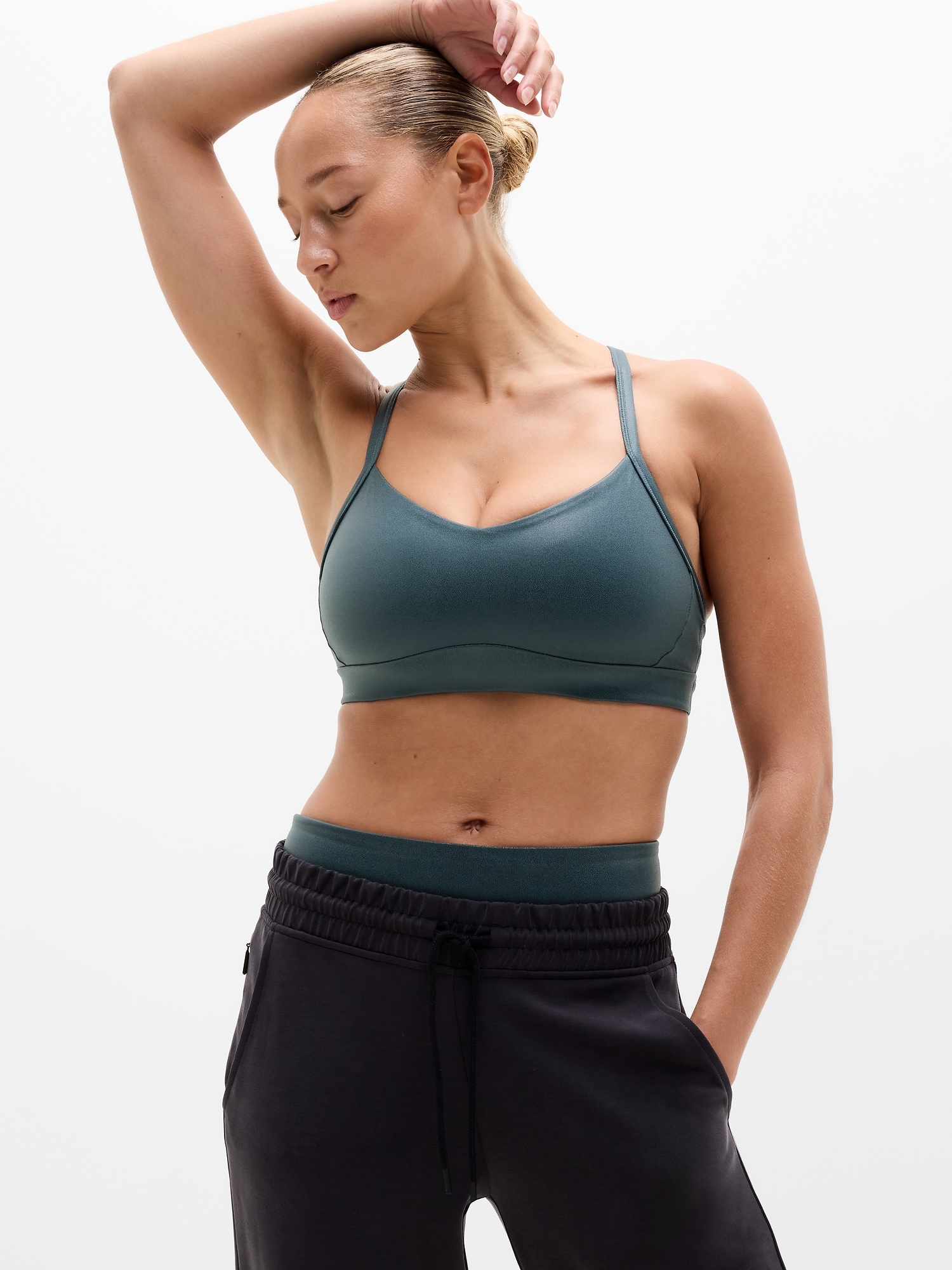 Athleta Vital Matte Foil Bra D-dd